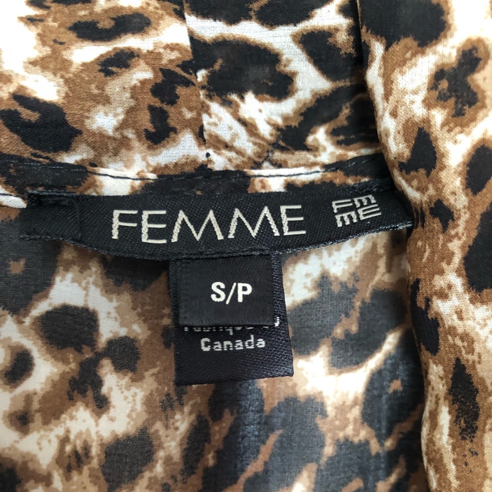 Animal print blouse - Picture 3 of 3